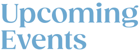 Upcoming Events